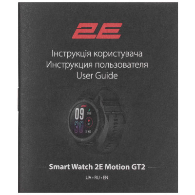 Смарт-годинник 2E Motion GT2 47мм Black-Red (2E-CWW21BKRD) фото №8
