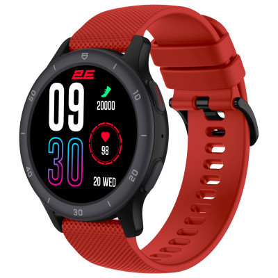 Смарт-годинник 2E Motion GT2 47мм Black-Red (2E-CWW21BKRD)