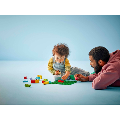 Конструктор Lego DUPLO Classic Зелена будівельна пластина (10460) фото №4