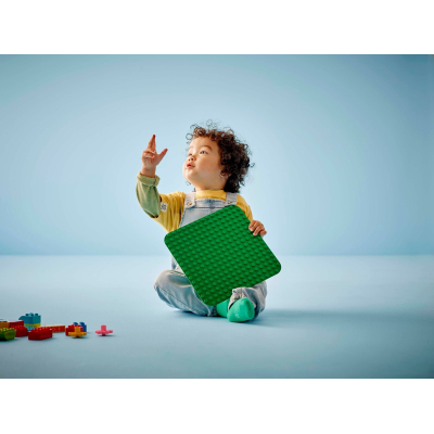 Конструктор Lego DUPLO Classic Зелена будівельна пластина (10460) фото №5