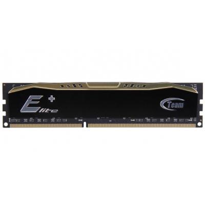 Модуль пам'яті для комп'ютера Team DDR3 8GB 1600 MHz Elite Plus Black  (TPD38G1600HC1101)