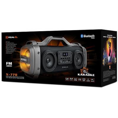 Акустическая система REAL-EL X-770 Black фото №6
