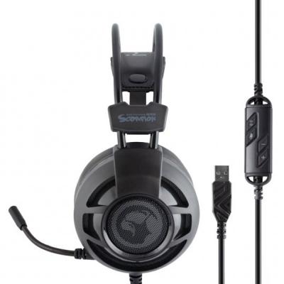 Навушники Marvo HG9018 Multi-LED 7.1 Black (HG9018) фото №5