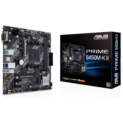 Материнська плата Asus PRIME B450M-K II фото №2