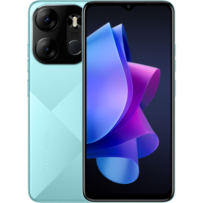Смартфон Tecno Spark Go 2023 (BF7n) 3/64GB 2SIM Uyuni Blue (4895180796302)