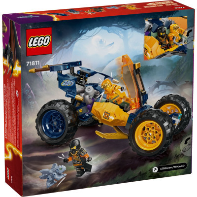 Конструктор Lego Ninjago Багі для бездоріжжя ніндзя Арін 267 деталей (71811) фото №6