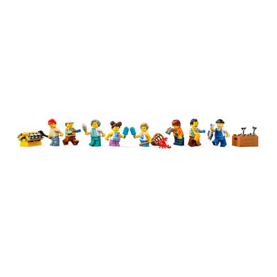 Конструктор Lego City Морська гавань із вантажним судном (60422) фото №7