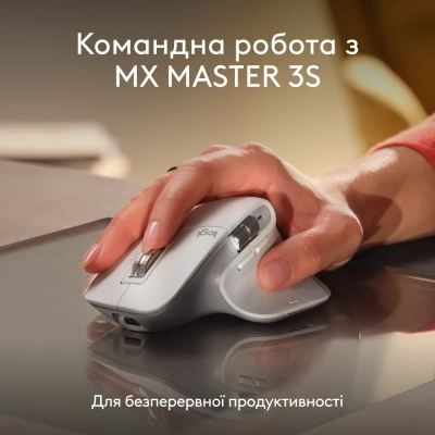 Клавиатура Logitech MX Keys S для MAC Bluetooth/Wireless UA Pale Grey (920-011638) фото №9