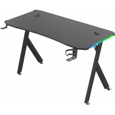 Компьютерный стол GT Racer T-1224 Black (T-1224 (120x60x73) Black) фото №3