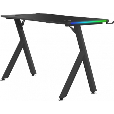 Компьютерный стол GT Racer T-1224 Black (T-1224 (120x60x73) Black) фото №5