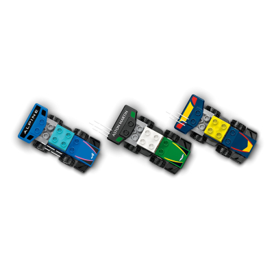 Конструктор Lego DUPLO Town Автомобілі для перегонів і пілоти команд Формули-1 (10445) фото №3