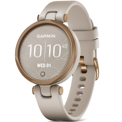 Smart годинник Garmin Lily, RoseGold, LightSand, Silicone (010-02384-11)