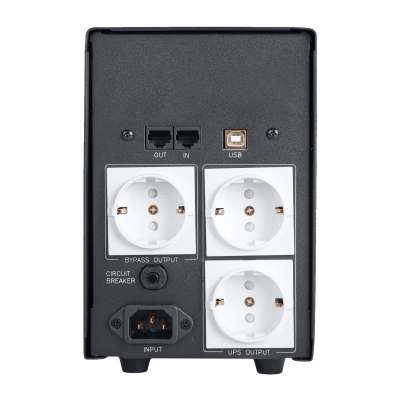Источник бесперебойного питания Powercom IMP-1500AP Schuko фото №3