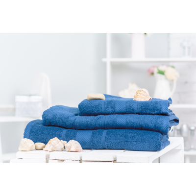 Рушник MirSon набор банный №5006 SoftNess Kingblue 50x90, 70x140, 100x150 (2200003182668)