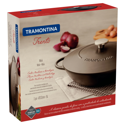 Пательня Tramontina Trento WOK 5 л (20806/032) фото №6