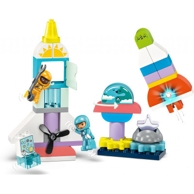 Конструктор Lego DUPLO Town Пригоди на космічному шатлі 3-в-1 58 деталей (10422) фото №4