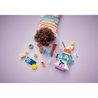 Конструктор Lego DUPLO Town Пригоди на космічному шатлі 3-в-1 58 деталей (10422) фото №9