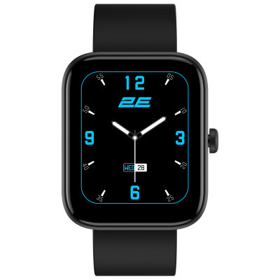 Смарт-часы 2E Alpha SQ Music Edition 46mm Black (2E-CWW40BK) фото №2