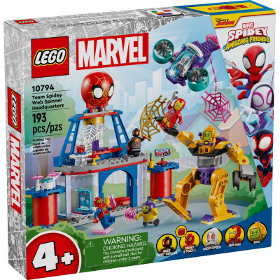 Конструктор Lego Marvel Штаб-квартира команди Людини-павука 193 деталі (10794)