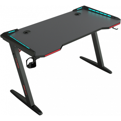 Компьютерный стол GT Racer T-1226 Black (T-1226 (120x60x73) Black) фото №2