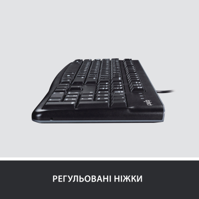 Клавиатура Logitech K120 Ukr (920-002643) фото №3