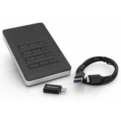 Зовнішній жорсткий диск Verbatim 2.5" 1TB  (53401) фото №4