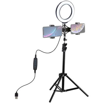 Нобор блогера PULUZ Ring USB LED lamp 6.2"  tripod 1.1m (PKT3036)