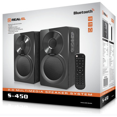 Акустическая система REAL-EL S-450 Black фото №12