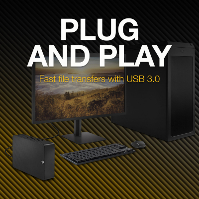 Внешний жесткий диск Seagate 3.5" 4TB Expansion Desktop  (STKP4000400) фото №4