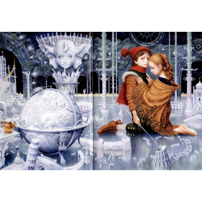 Книга А-ба-ба-га-ла-ма-га The Snow Queen - Hans Christian Andersen  (9786175850596) фото №3