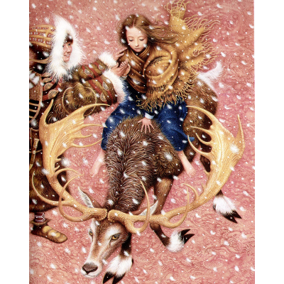 Книга А-ба-ба-га-ла-ма-га The Snow Queen - Hans Christian Andersen  (9786175850596) фото №8