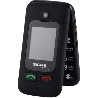 Мобильный телефон Sigma Comfort 50 Shell Duo Type-C Black (4827798212523) фото №3