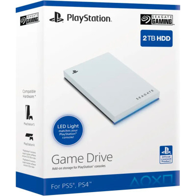 Внешний жесткий диск Seagate 2.5" 2TB Game Drive for PlayStation 5  (STLV2000201) фото №7