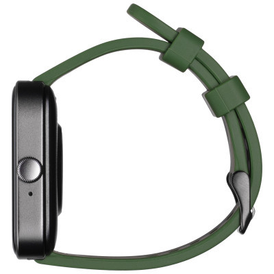 Смарт-годинник 2E Alpha SQ Music Edition 46mm Black-Green (2E-CWW40BKGN) фото №5