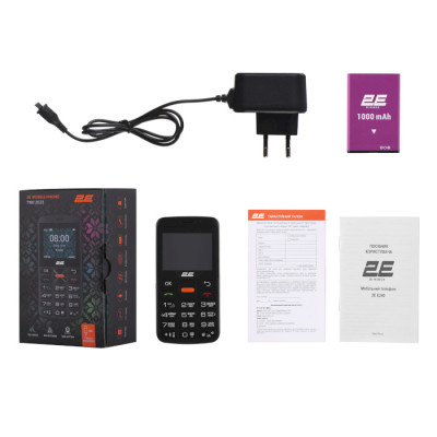 Мобільний телефон 2E T180 MAX 2.3" 2SIM чорний (688130251051) фото №11