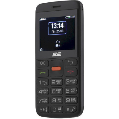 Мобільний телефон 2E T180 MAX 2.3" 2SIM чорний (688130251051) фото №4