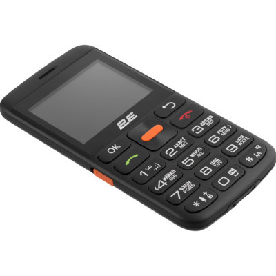 Мобільний телефон 2E T180 MAX 2.3" 2SIM чорний (688130251051) фото №5
