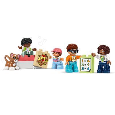 Конструктор Lego DUPLO Town Великий інтерактивний громадський потяг (10428-) фото №6