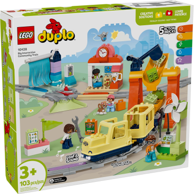 Конструктор Lego DUPLO Town Великий інтерактивний громадський потяг (10428-)