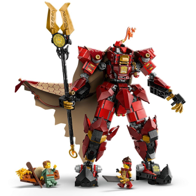 Конструктор Lego NINJAGO Робот Вогняного Лицаря (71846) фото №3