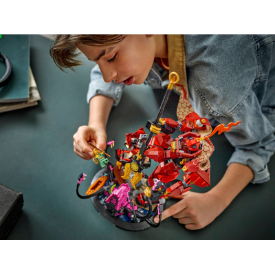Конструктор Lego NINJAGO Робот Вогняного Лицаря (71846) фото №7