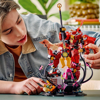 Конструктор Lego NINJAGO Робот Вогняного Лицаря (71846) фото №9