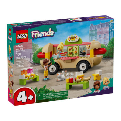 Конструктор Lego Friends Вантажівка із гот-доґами 100 деталей (42633)