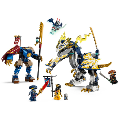 Конструктор Lego NINJAGO Розбійник: Робот-вершник на драконі (71843) фото №4