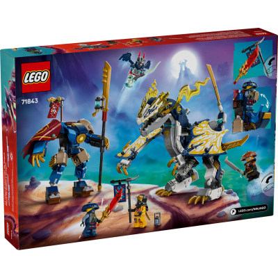 Конструктор Lego NINJAGO Розбійник: Робот-вершник на драконі (71843) фото №7