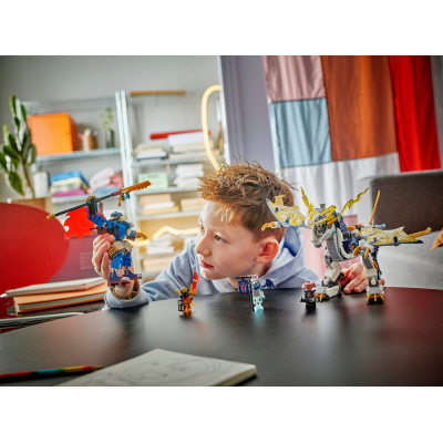 Конструктор Lego NINJAGO Розбійник: Робот-вершник на драконі (71843) фото №9