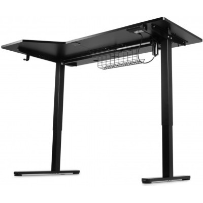 Комп'ютерний стіл Barsky StandUp Corner 1450x850 мм Black (BSTc-01) фото №8
